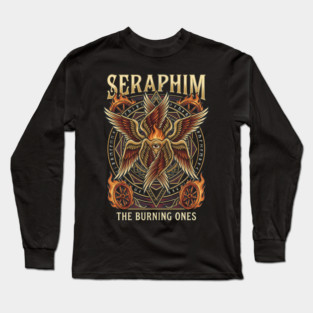 Seraphim The Burning Ones Angelic Vision Long Sleeve T-Shirt
