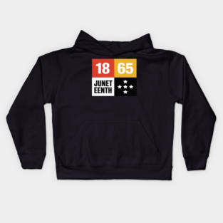 Juneteenth 1865 Kids Hoodie