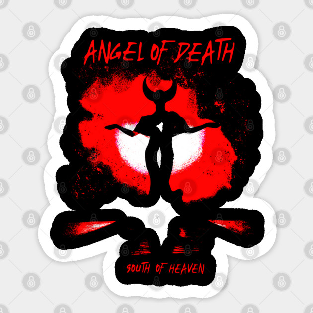 ANGEL OF DEATH Sticker by artslaves