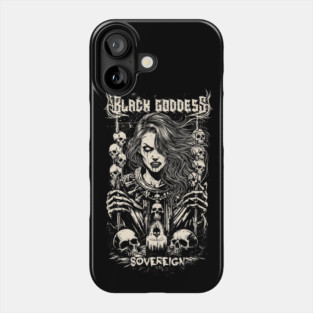 BLACK GODDESS Phone Case