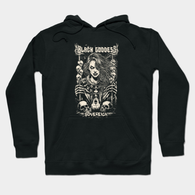 BLACK GODDESS Hoodie by artslaves