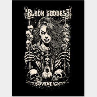 BLACK GODDESS Posters and Art