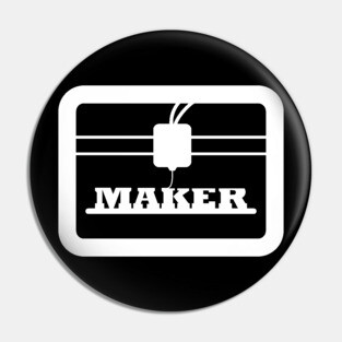 3D Printer T-Shirt Pin