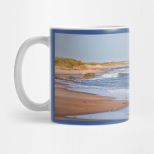 Druridge Bay on a Windy Day Mug