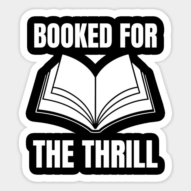 Booked for the Thrill Magnet by Creatifly Graphic Tees