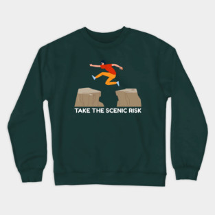 Take the Scenic Risk Adventure Leap Crewneck Sweatshirt