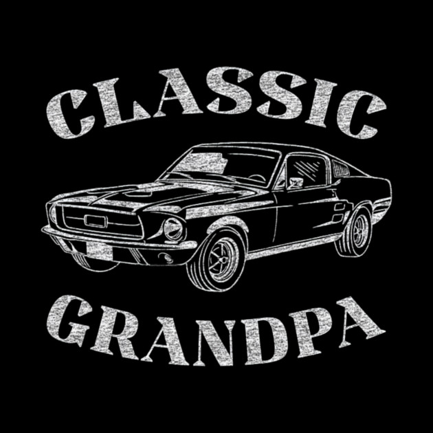 Funny Grandpa Classic Car by yangho
