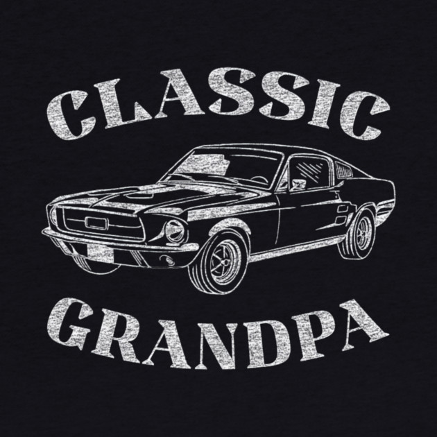Funny Grandpa Classic Car by yangho