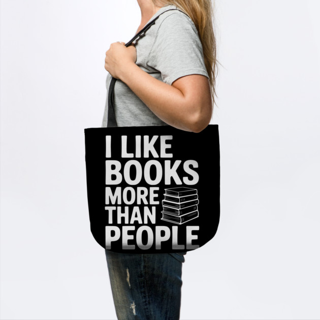 I Like Books More Than People by Frank Ring