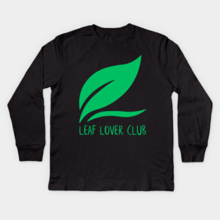 Leaf Lover Club Kids Long Sleeve T-Shirt