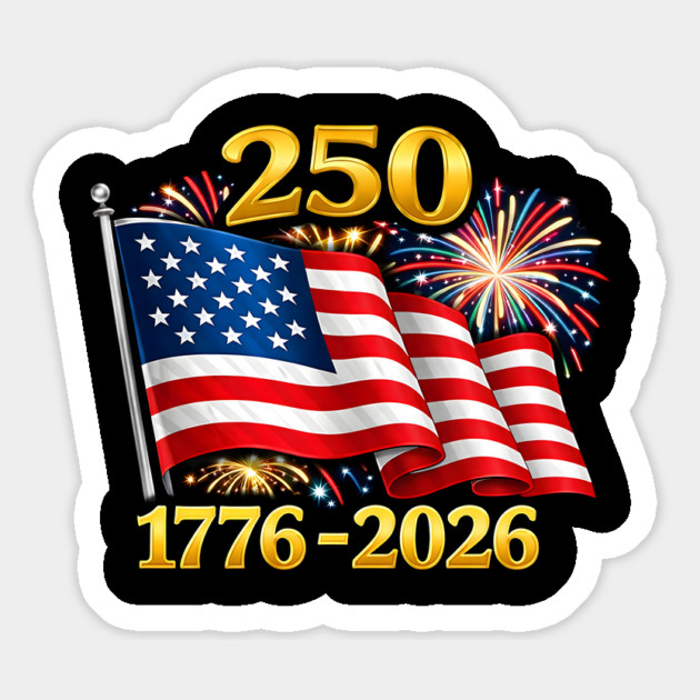 USA 250th Anniversary Magnet by BA