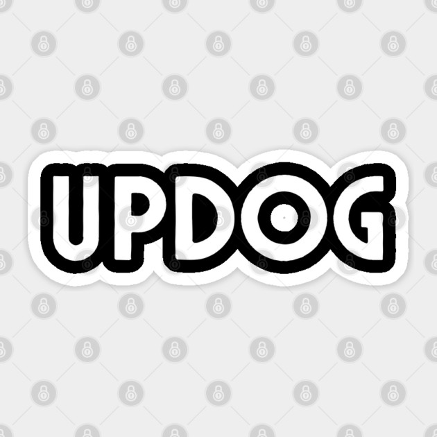 Updog Sticker by Litehouse Tees