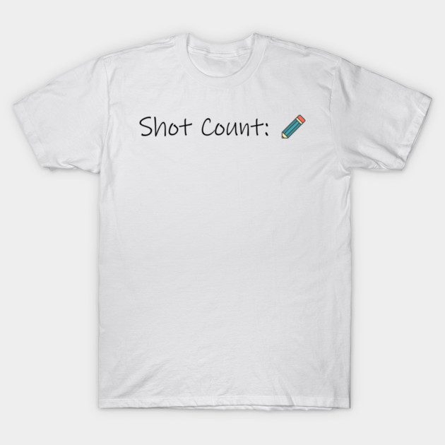 Shot Count T-Shirt by Fasnacht Herisau