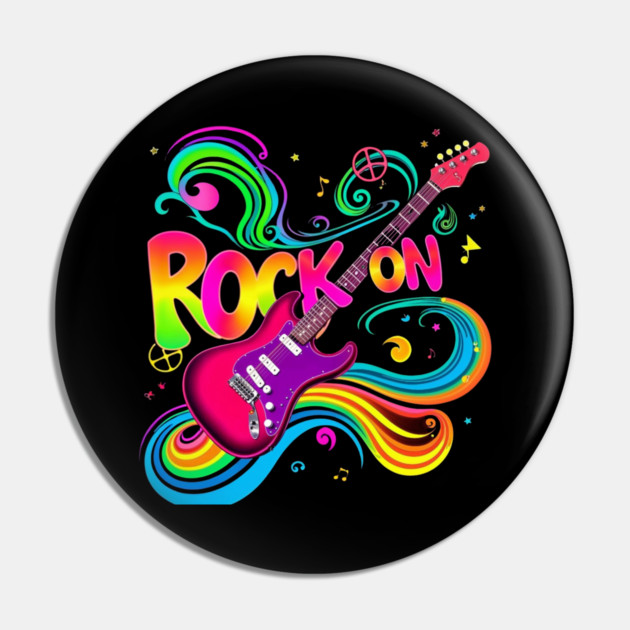 Rock On – Bold Attitude Music & Rebel Energy Design Pin by Muhammad Naveed Khan