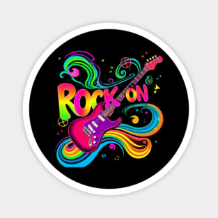 Rock On – Bold Attitude Music & Rebel Energy Design Magnet