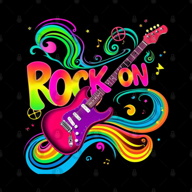 Rock On – Bold Attitude Music & Rebel Energy Design by Muhammad Naveed Khan