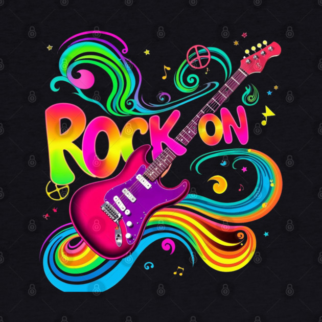 Rock On – Bold Attitude Music & Rebel Energy Design by Muhammad Naveed Khan