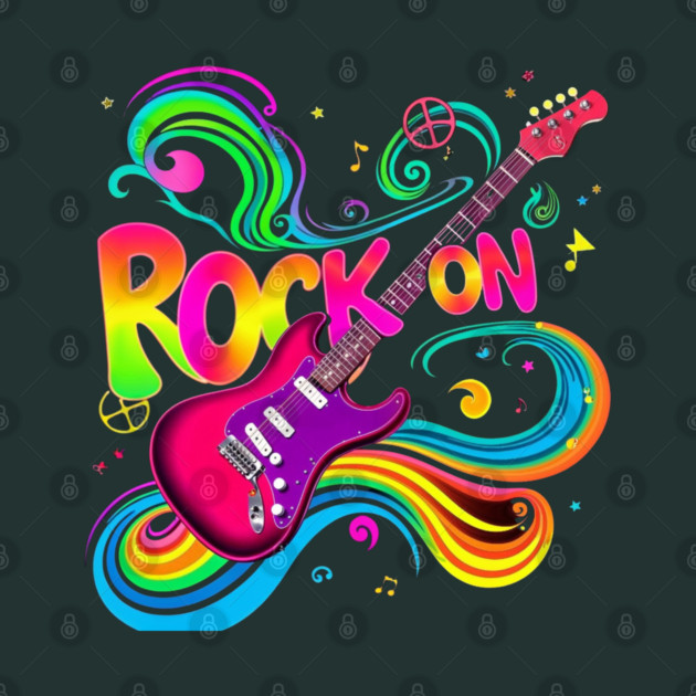 Rock On – Bold Attitude Music & Rebel Energy Design by Muhammad Naveed Khan