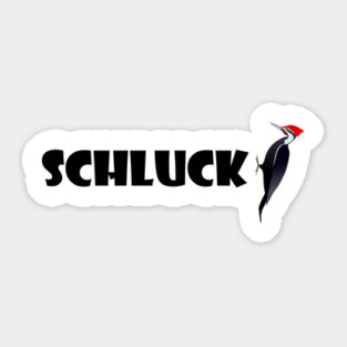 Schluckspecht Sticker