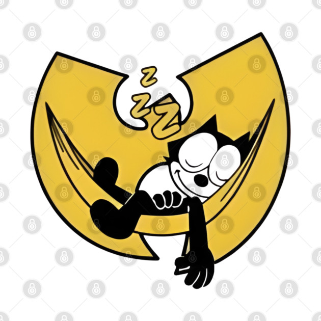 Sleepy Felix Cat Hip Hop by MOHAMED 's Store 45