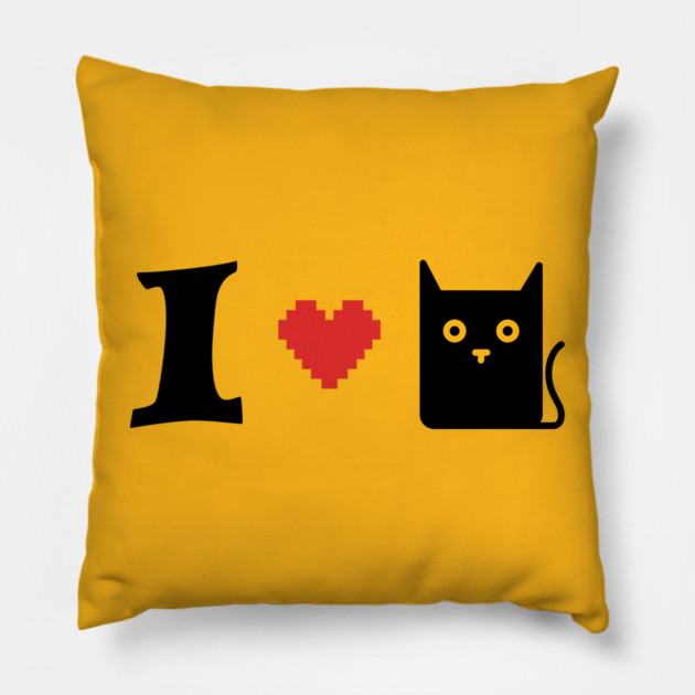I 💗🐈 Pillow by Fasnacht Herisau