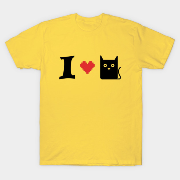 I 💗🐈 T-Shirt by Fasnacht Herisau