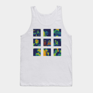 Heated Rivalry Thermal Aesthetic Grid Tank Top