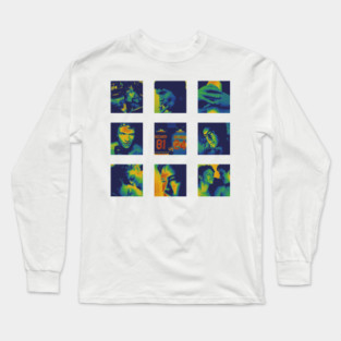 Heated Rivalry Thermal Aesthetic Grid Long Sleeve T-Shirt