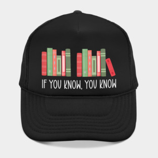 Funny If You Know You Know 6 7 Reading Books Merry Christmas Hat