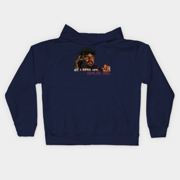 One Battle After Another: Comrade Josh Kids Hoodie by 51Deesigns