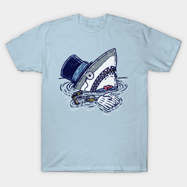 The Fancy Shark T-Shirt by nickv47