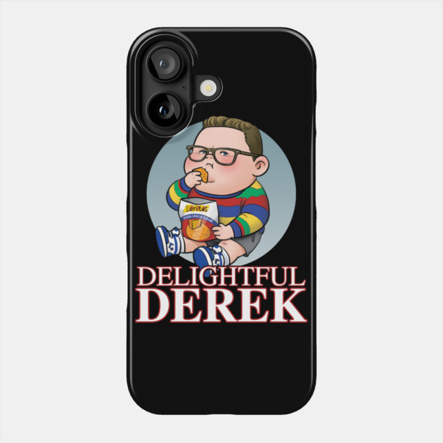 Delightful Derek Phone Case by naybacca