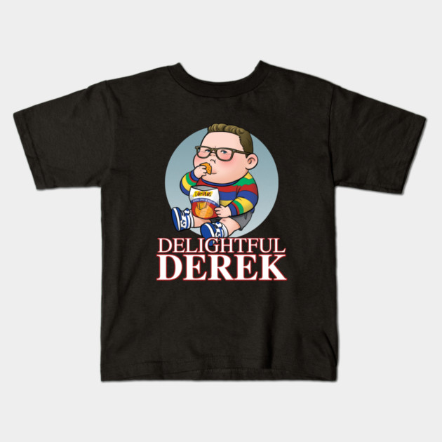 Delightful Derek Kids T-Shirt by naybacca