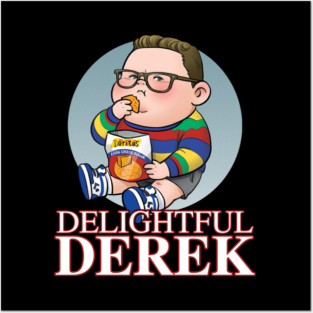 Delightful Derek Posters and Art