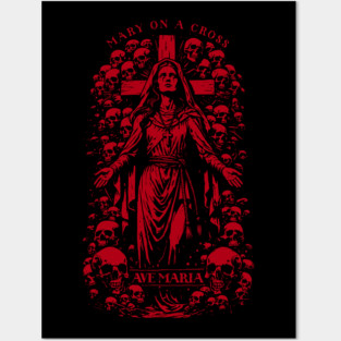 MARY ON A CROSS Posters and Art