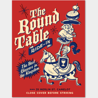Round Table Ride-In Posters and Art