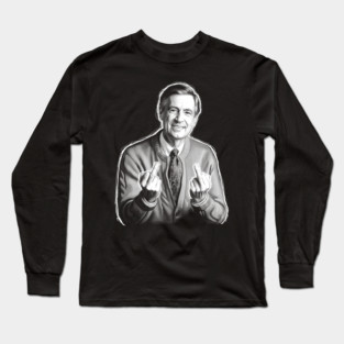 ROGERS MEME 90S Long Sleeve T-Shirt