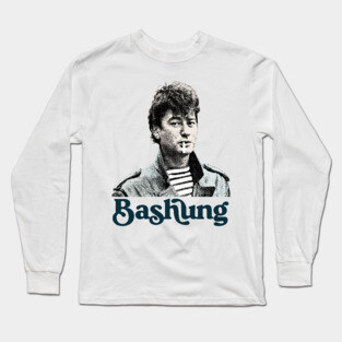 Alain Bashung // Francophile Design Long Sleeve T-Shirt