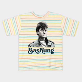 Alain Bashung // Francophile Design Kids T-Shirt