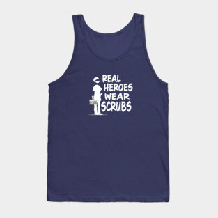 REAL HEROES WEAR SCRUBS Tank Top