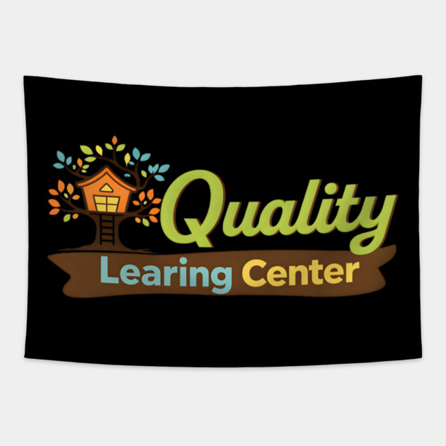 Quaity Learing Center Tapestry by The WYLD Tribe