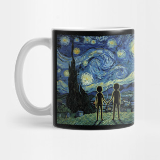 starry night rick Mug