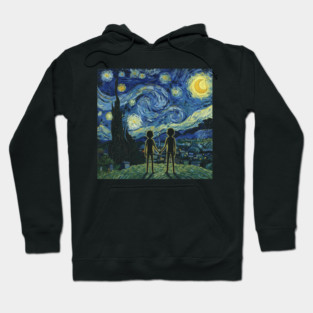 starry night rick Hoodie