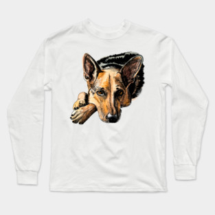 German shepherd Long Sleeve T-Shirt