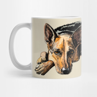 German shepherd Mug