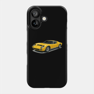 Lamborghini Miura Phone Case