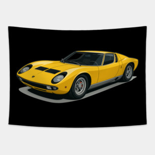 Lamborghini Miura Tapestry