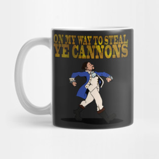 On my way to steal ye Cannons Mug