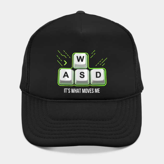 WASD It's What Moves Me Gamer Humor by ArtistTee ⭐⭐⭐⭐⭐
