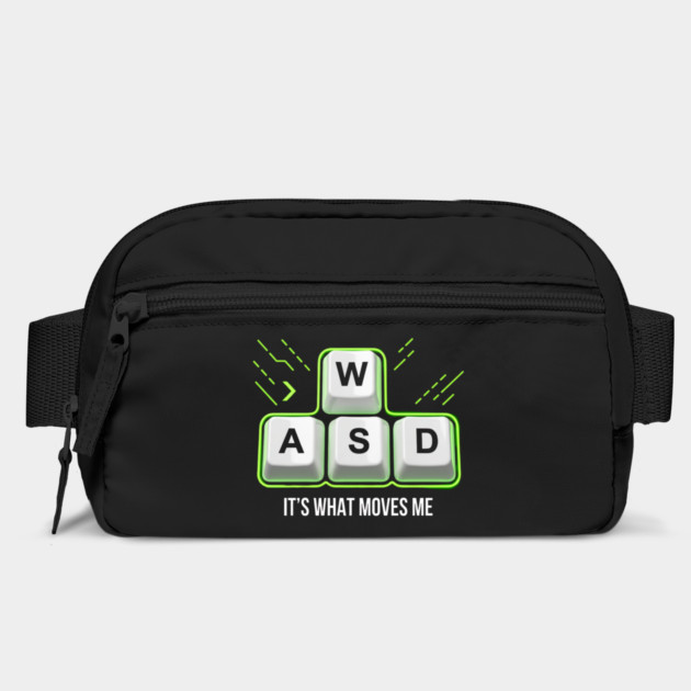 WASD It's What Moves Me Gamer Humor by ArtistTee ⭐⭐⭐⭐⭐